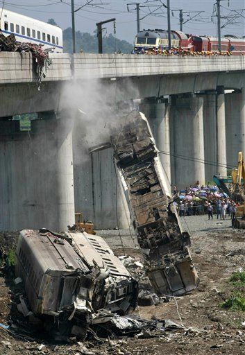 China Lays Blame for Bullet Train Crash on 54 Officials