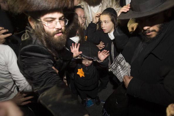 Ultra-Orthodox Don Holocaust Gear for Protest