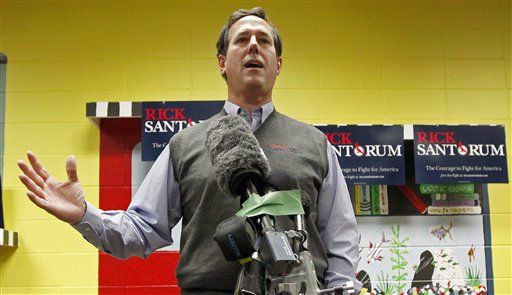 Iowa Ballot Counter: Rick Santorum Won