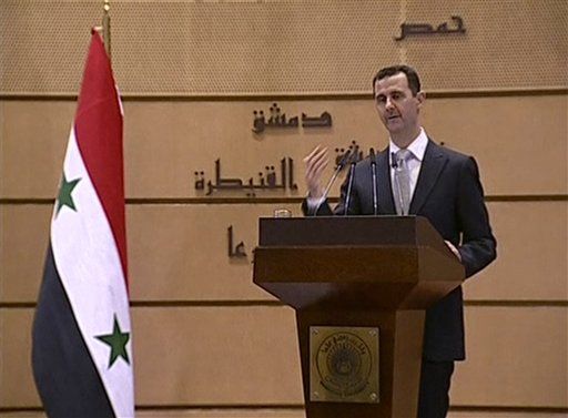 Assad Vows to Meet 'Terrorists' With 'Iron Fist'