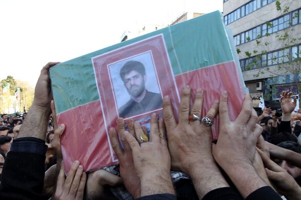 Iran Buries Mostafa Ahmadi Roshan Amid Anti-US Chants