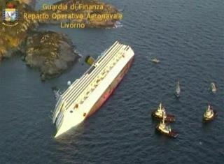 concordia naufragio viajaban catalanes posizione