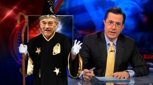 Could Colbert's 'Run' Hurt Ron Paul?