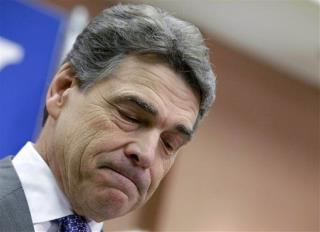Perry's Approval Rating Plummets in His Own State