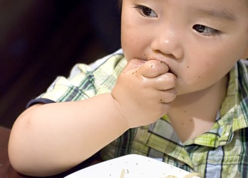 To Curb Obesity, Give Babies Finger Food
