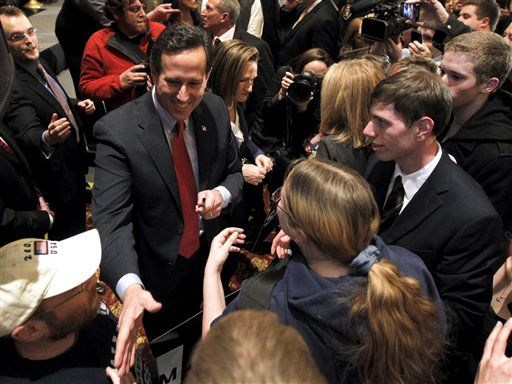 What Santorum's Sweep Means