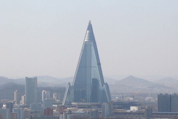 Giant North Korea Hotel Opening, Only 23 Years Late