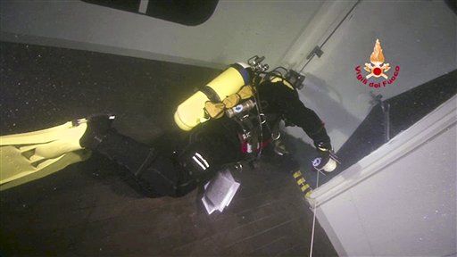 Divers Rescue Teddy Bear From Costa Concordia