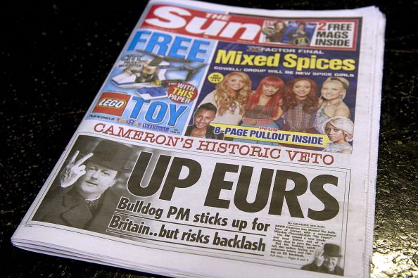 5 Sun Staffers Arrested in UK Bribery Scandal