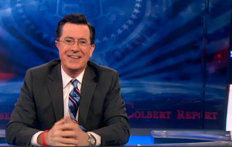 Colbert Returns, With Shout-Out to Mom