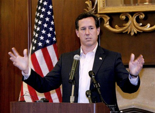 Santorum: Big Beer's Best Friend