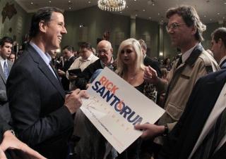 Santorum Camp: Count Michigan as a Tie
