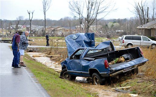 Tornadoes Tear Into Homes, Prison in Alabama