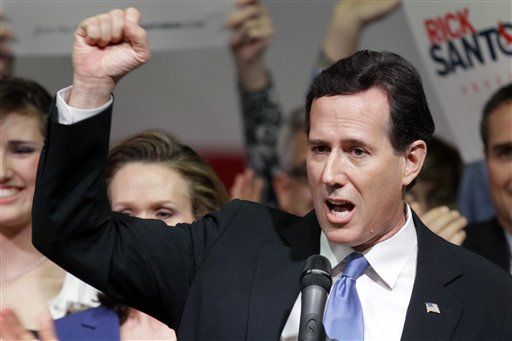 Energy, not Math, on Santorum's Side
