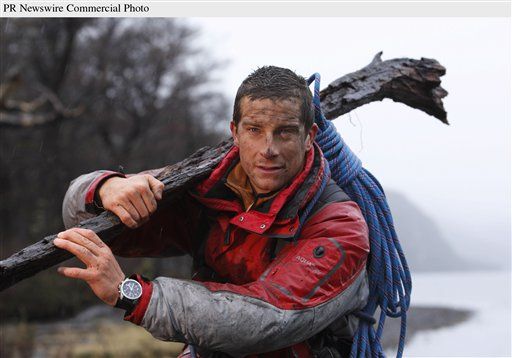Discovery Fires Bear Grylls