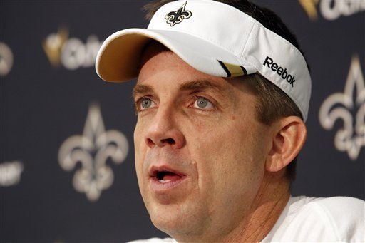 NFL Suspends Saints Coach 1 Year Over 'Bounty' System