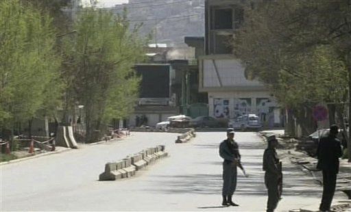 Explosions, Gunfire Rock Kabul