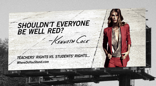 Why Teachers Raged at Kenneth Cole