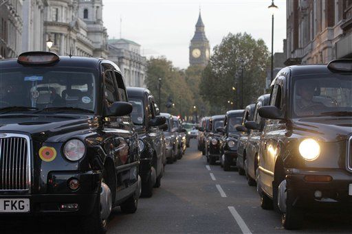 London Cabbies Sitting Out Olympics