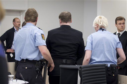 Man Hurls Shoe at Breivik, Hits Lawyer