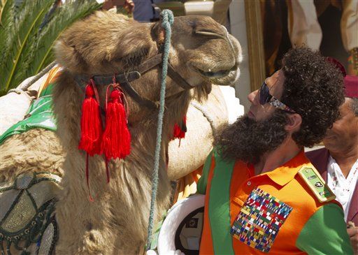 Sacha Baron Cohen One-Upped By ... Camel