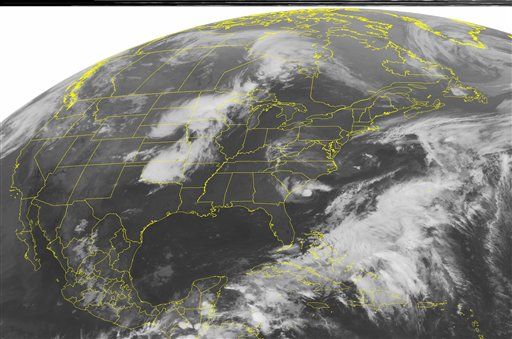 Tropical Storm Alberto Forms Off Carolinas