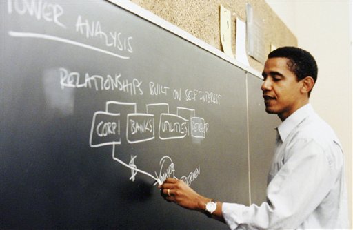 That's Professor Obama to You