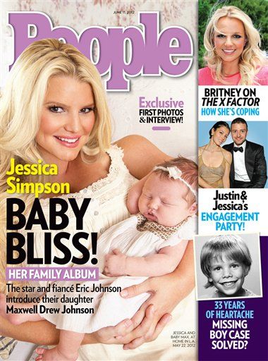 Jessica Simpson Debuts Baby Maxwell