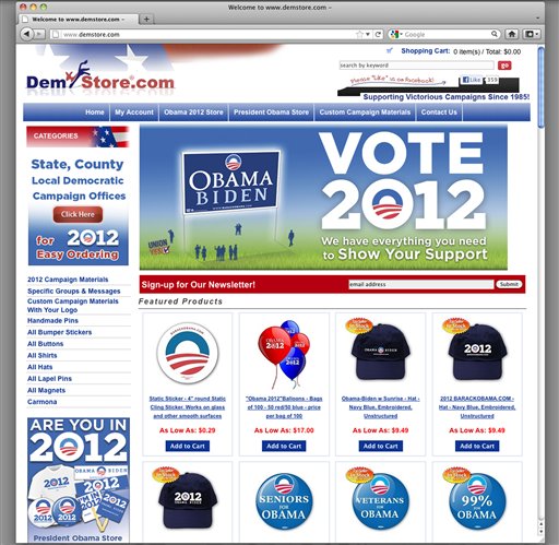Obama Campaign Sues Site for Selling Obama Gear