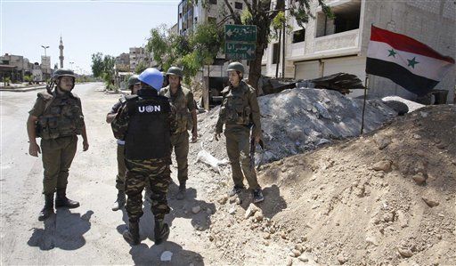 Syria Used Human Shields to Raid City: Activists