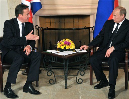 Cameron: Putin Ready to Ditch Assad