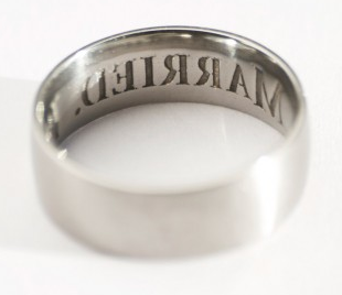 Anti-Adultery Ring? It Imprints 'I'm Married'