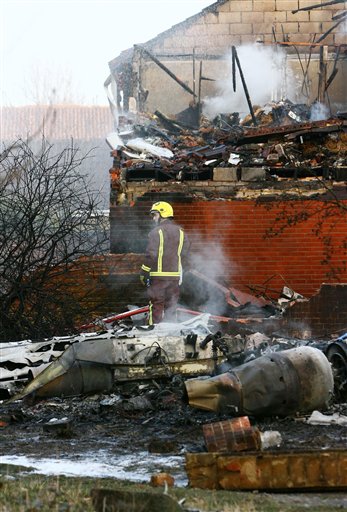 5 Dead After UK Jet Slams Into Home