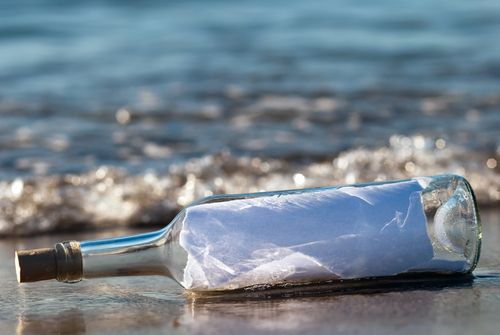 Maine Woman Finds 12-Year-Old Message in Bottle