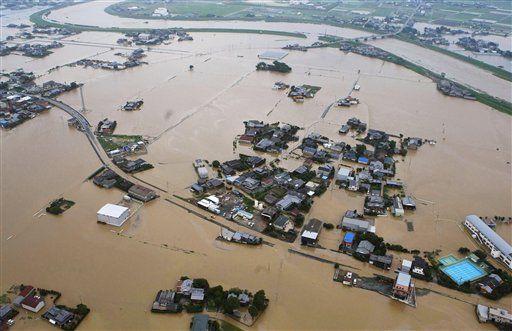 20 Dead in Japan Flooding