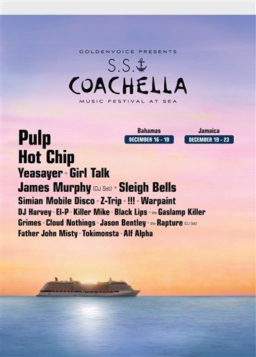 Sail With Hot Bands on the Coachella Cruise