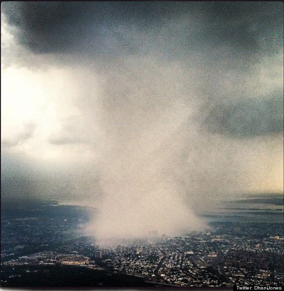 Twitterverse Hails Massive NYC Storm With Boffo Pics