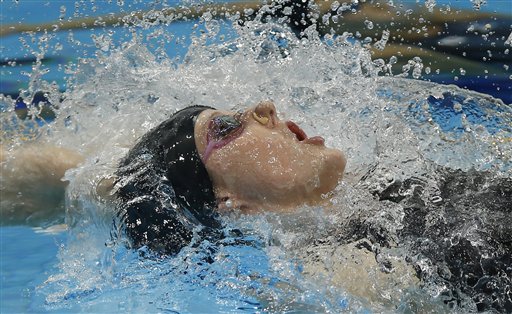 US' Missy Franklin Wins 100 Backstroke
