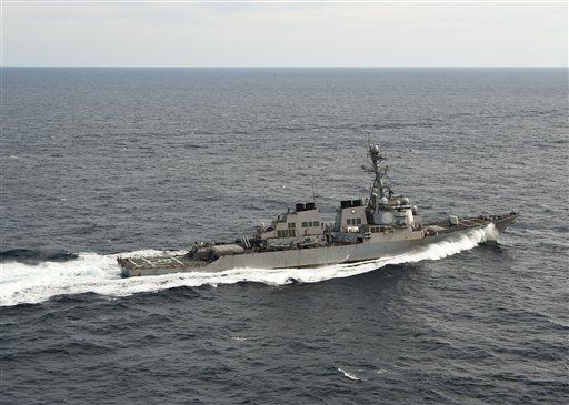 US Destroyer Collides With Tanker in Gulf
