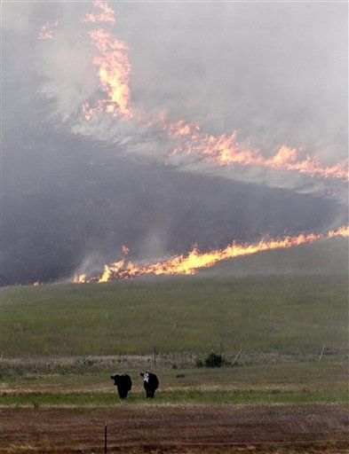 Wildfires Raging Through 14 States