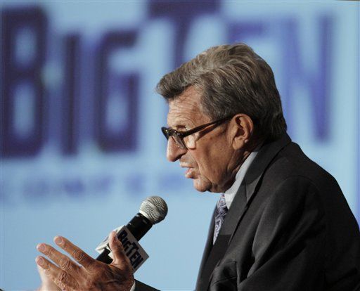Book: Paterno Sobbed After Penn State Firing