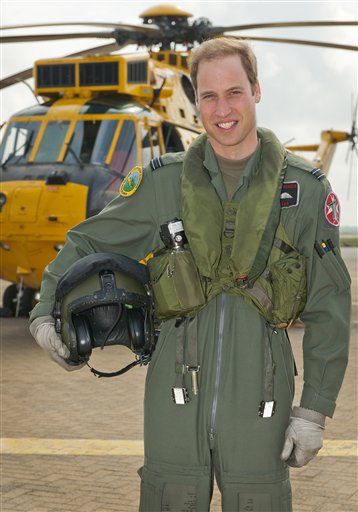 Prince William Rescues Girl