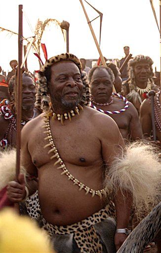 Zulu King Demands $700K for Sixth Wife's Palace