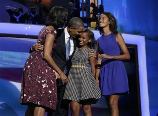 Silent Obama Girls Play Big Campaign Role