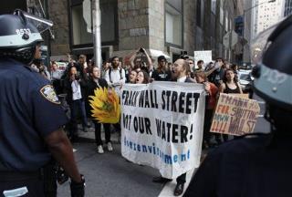 Occupy Anniversary: More Cops Than Protesters