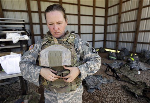 Army Tests Body Armor 'For Her'