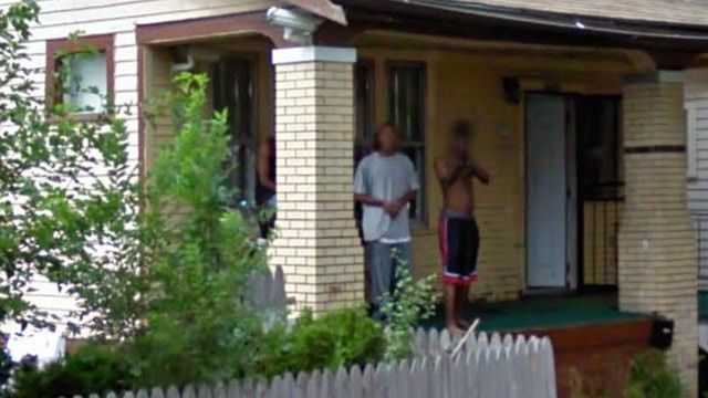 Street View Snaps Gunman at House Where Baby Died