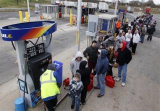 Sandy's Gas Shortage Fuels Panic, Tempers