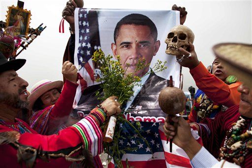 Shamans in Peru: Obama's Got It