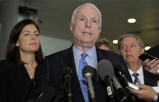 McCain and Co. 'Troubled' After Meeting Susan Rice